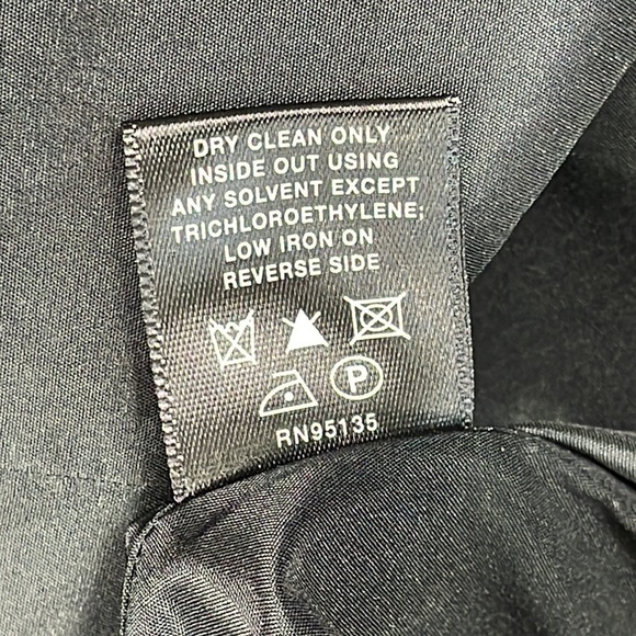 Lafayette 148 Metallic Shimmer Wave Shift Dress Green Black Gold Retro Mod Sz 2 - Picture 9 of 10